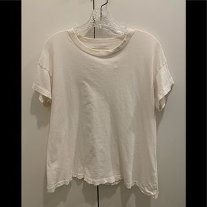 THE GRRAT-Boxy Tee-cream color-size 0/(small)